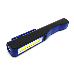Linterna de mano LED COB, 3W, recargable, bolígrafo magnético, Clip, luz de trabajo - Product Image 1