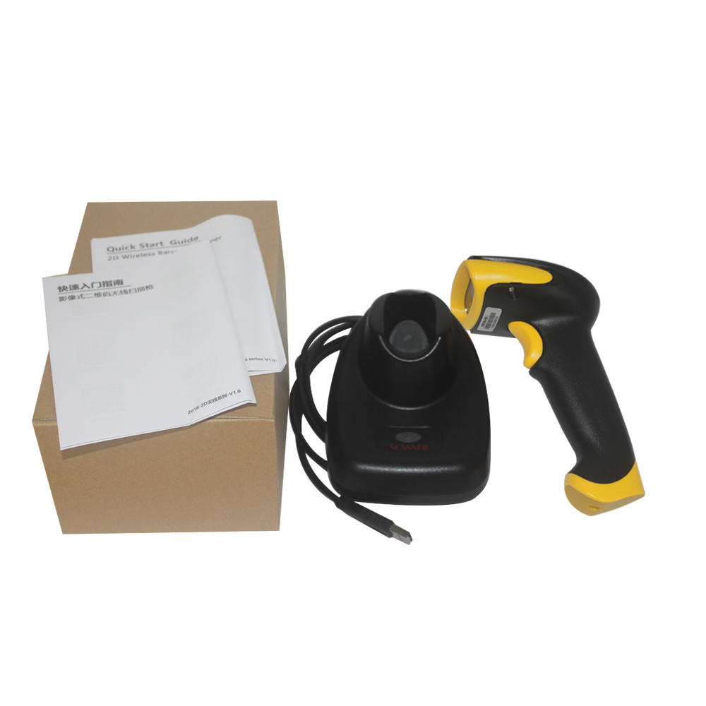 Grande Qualité 2d code à barres pistolet OEM Usine filaire barcode scanner machine de facturation