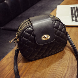 <span class=keywords><strong>Borsa</strong></span> a <span class=keywords><strong>Tracolla</strong></span> da Donna in Pelle PU Ricamata alla Moda Personalizzabile con <span class=keywords><strong>Tre</strong></span> Cerniere - Product Image 2
