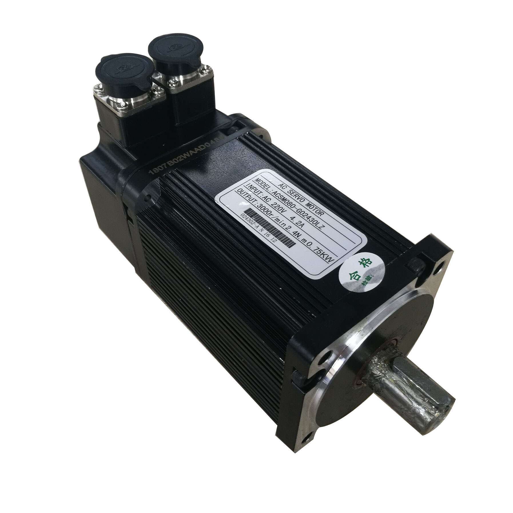 Ervo мотор ACSM080-G02430LZ 3000r/мин 2.4Nm 2.4N.m 0.75KW