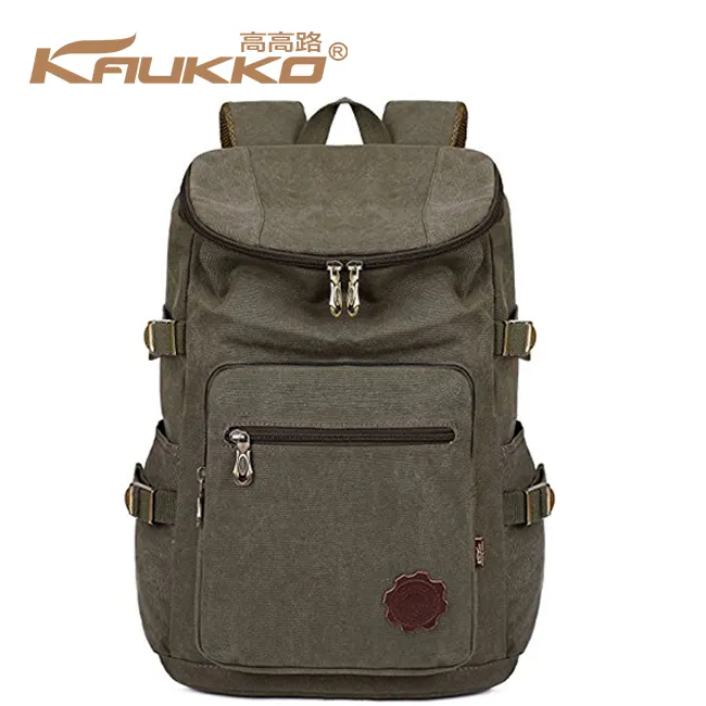 Fashionable Canvas Backpack Men's Bags Retro Style British Leisure Rucksack