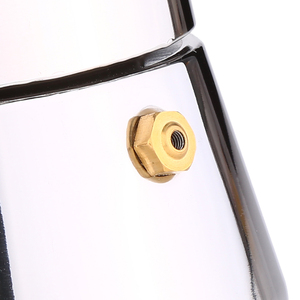 <span class=keywords><strong>Caffettiera</strong></span> <span class=keywords><strong>Moka</strong></span> in Acciaio Inox per Piano Cottura con Manico Effetto Legno - Product Image 3