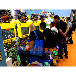 Máquina de juego de arcada de la motocicleta video juego bicicleta juego de <span class=keywords><strong>arcade</strong></span> de carreras para niños - Product Image 5