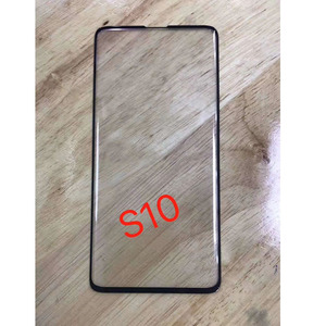 Nuevo 3D curva completa de la cubierta de vidrio templado anti huellas anti-espía de película protector de pantalla para s10 - Product Image 1