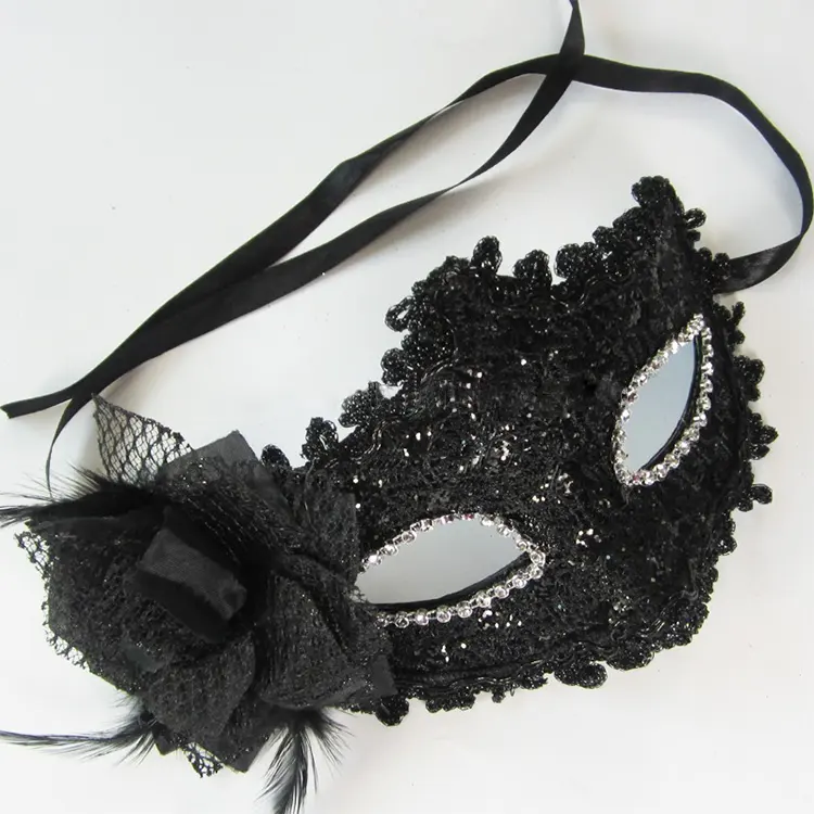 Lace Eye Mask Venetian Masquerade Halloween Ball Party Fancy Dress Costume