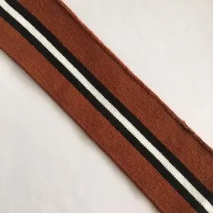 Rayas algodón Rib Knit trim