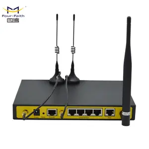 F3836 Industrial 4G Cellular Router with RS232/485 support Modbus Protocol Open VPN for network and data transmission