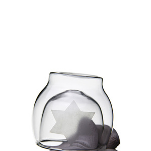 Alta calidad <span class=keywords><strong>doble</strong></span> pequeña capacidad taza de cristal barato Hexagonal patrón taza de café - Product Image 6