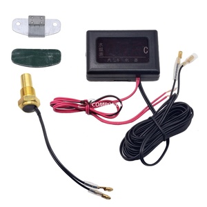 12V 24V के लिए यूनिवर्सल डिजिटल पानी का तापमान गेज कार + पानी का तापमान संवेदक सिर प्लग 10MM 12 14 MM 16MM 17MM 21MM - Product Image 3