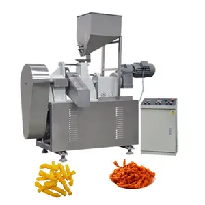 CE Certificated China Hot Sale Nik Nak Food Machine Fried Cheetos Processing Line