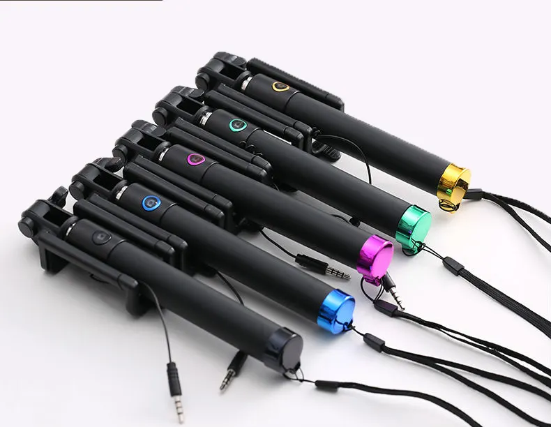 Wired Selfie Stick for Iphone More Extendable Para Selfie