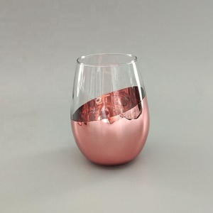 <strong>Copper</strong> Color <strong>Wine</strong> <strong>Glasses</strong> Cup Stemless <strong>Wine</strong> <strong>Glass</strong> champagne <strong>Glass</strong> - Product Image 5