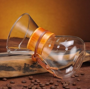 <span class=keywords><strong>Chemex</strong></span> de café de papel reutilizable taza 6 Pour por goteo de bambú de lujo de madera bandeja <span class=keywords><strong>Chemex</strong></span> goteo máquina de café - Product Image 3
