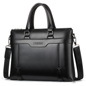 negocios bolso bolsos de hombro de cuero de la PU de <span class=keywords><strong>abogado</strong></span> maletín portátil - Product Image 1