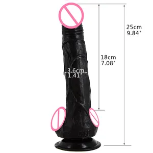 FAAK Sex Shop Adult Toy Großhandel Long Suction Dildo Plug Anal Mann und Frauen Big Ass Sexspielzeug Realistischer Haut dildo