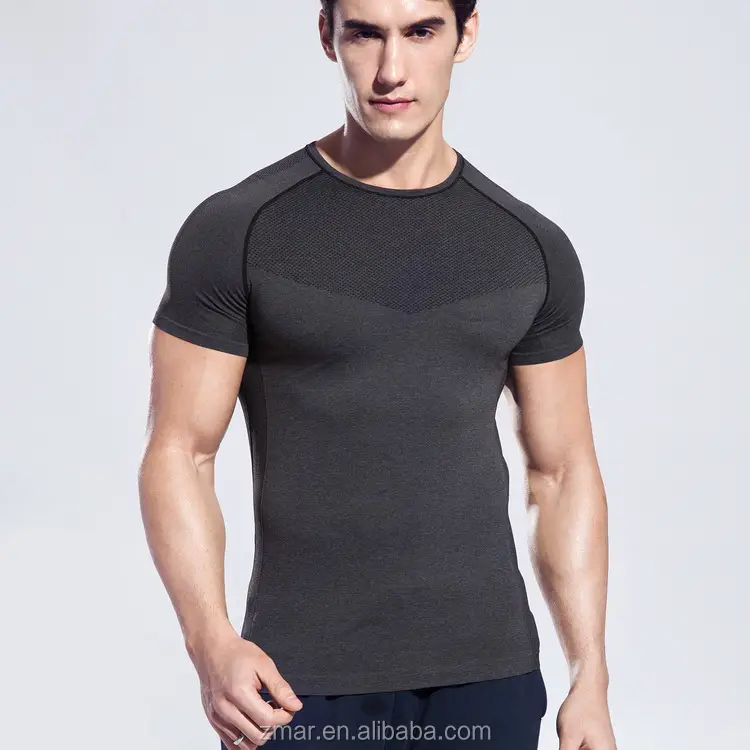 온라인 쇼핑 중국 옷 대량 일반 흰색 t 셔츠 남성 폴리 에스터 체육관 도매 슬림 맞는 t 셔츠 oem