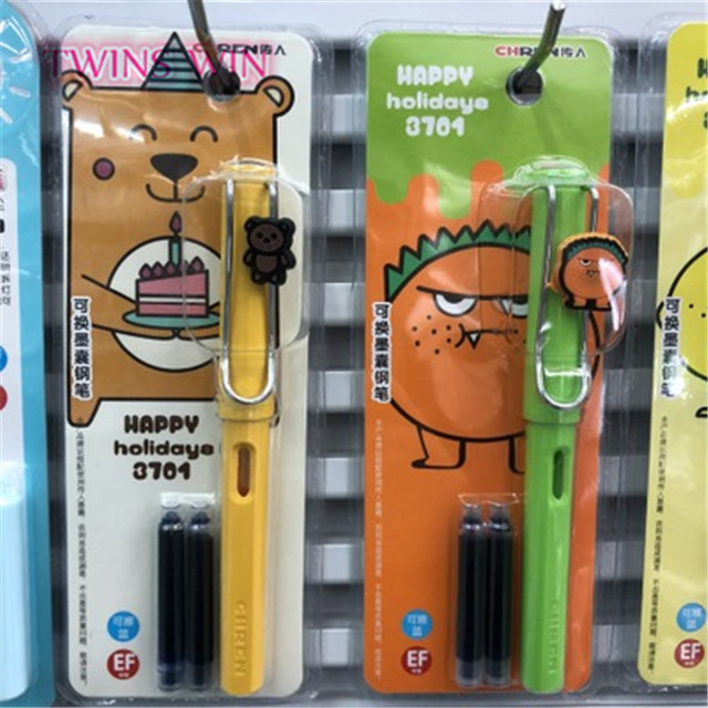 Школьные принадлежности для девочек, Новое поступление, перьевая ручка 046