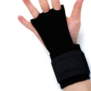 Protetor de mão de couro bovino para <span class=keywords><strong>crossfit</strong></span>, ginástica, guarda, palma, luva para flexão de barra, levantamento de peso - Product Image 5