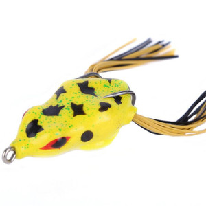 Esca per rana Soft Topwater Fishing Crank Bait <span class=keywords><strong>esche</strong></span> artificiali Soft Bait Tube Bait con 2 ganci per pesci predatori - Product Image 5