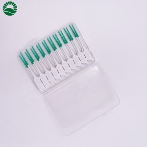 Nuovo Usa E Getta Interdentale Pennello Filo Interdentale Picks Ended Gomma Stuzzicadenti - Product Image 2