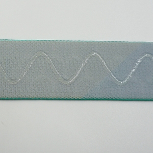 Venta caliente ondulado bordes que correas elásticas para el sujetador haciendo - Product Image 6