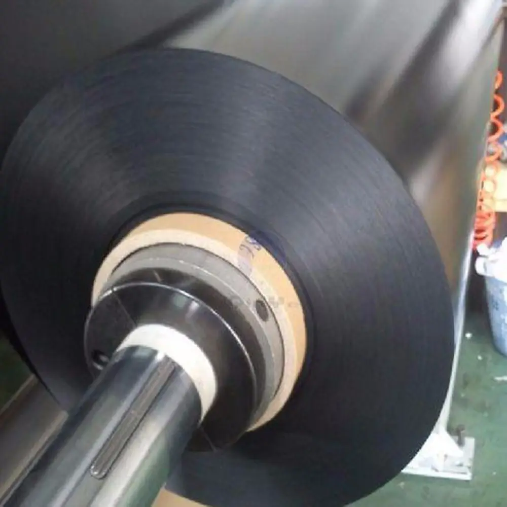 Nantong Huiyuan Frosted Black Soft PVC Films in roll