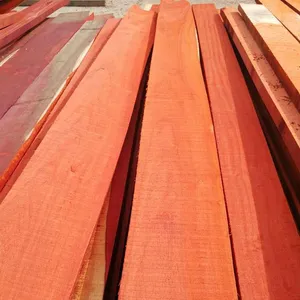 African padauk AIC grade, red color wood for furniture