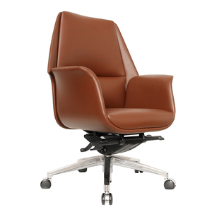 Abuso de <span class=keywords><strong>Alcohol</strong></span> <span class=keywords><strong>y</strong></span> Drogas (AODA alta elegante marrón PU silla de oficina de cuero Gerente de Oficina silla - Product Image 1