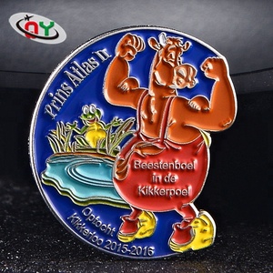 Pernos de la solapa del metal de encargo insignias con broche de mariposa en precio de fábrica - Product Image 4