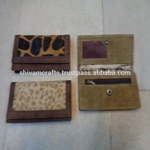 Bolsos de mano de cuero genuino para mujer, bolsos de mano, mezcla de colores, proveedor mayorista de India, monederos de cuero de moda de India - Product Image 2