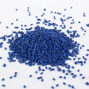 Sgs azul Masterbatch para materias plásticas de Hdpe azul tambor sobras con precio bajo