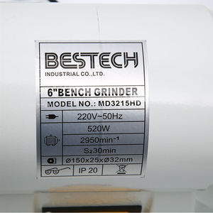 Bestech alta calidad 150mm(<span class=keywords><strong>6</strong></span> ") Motores <span class=keywords><strong>de</strong></span> amoladora <span class=keywords><strong>de</strong></span> <span class=keywords><strong>Banco</strong></span> <span class=keywords><strong>precio</strong></span> - Product Image 6