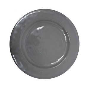 OEM único restaurante de gris sólido 12 PCS rústico granja <span class=keywords><strong>juego</strong></span> de vajilla de melamina de cena <span class=keywords><strong>juego</strong></span> de <span class=keywords><strong>mesa</strong></span> - Product Image 3