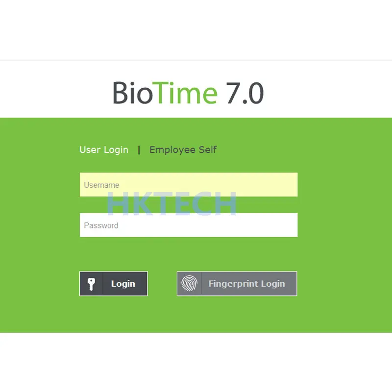 BioTime 7.0 البرمجيات برنامج الحضور المهنية برنامج وقت الحضور الموظف نظام إدارة