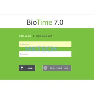 BioTime 7.0 소프트웨어 출석 소프트웨어 전문 출석 소프트웨어 직원 관리 시스템