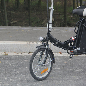 Vélo électrique <span class=keywords><strong>pliant</strong></span> sans balais de 16 pouces YXEB-8606S nouveau modèle CE/EN15194 approuvé Mini Style 250w moteur de moyeu arrière en acier intégré - Product Image 6