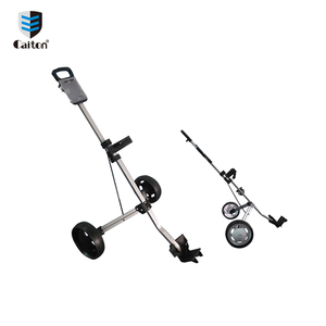 Caiton Pliable 3 Roues Push Pull <span class=keywords><strong>Golf</strong></span> Panier, <span class=keywords><strong>Chariot</strong></span> de <span class=keywords><strong>golf</strong></span>, de <span class=keywords><strong>golf</strong></span> de luxe accessoire A256-3 - Product Image 2