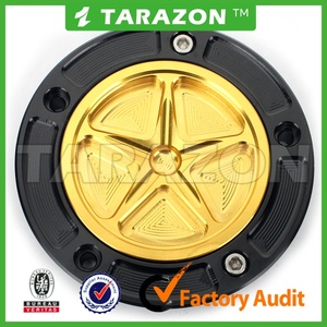 <span class=keywords><strong>Moto</strong></span> Léger Sans Clé 5 Étoiles CNC Racing Bouchon Du Réservoir De Carburant pour <span class=keywords><strong>FZ6</strong></span> R - Product Image 3