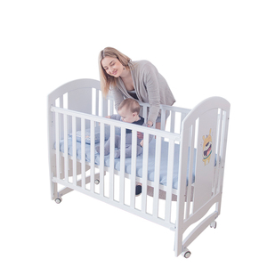 Cómodo y moderno estilo bebé <span class=keywords><strong>cuna</strong></span> adjunta <span class=keywords><strong>cama</strong></span> para adultos - Product Image 6