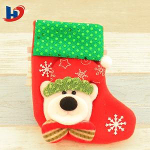 En <span class=keywords><strong>gros</strong></span> <span class=keywords><strong>Feutre</strong></span> Noël Bébé Boudinage Laine Chaussettes - Product Image 1