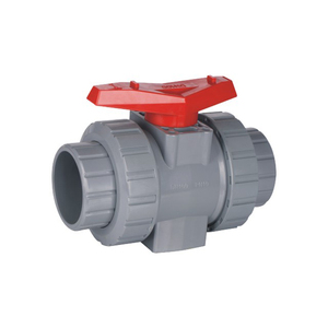 Pph pvc plástico tornillo tipo therad verdadera doble unión válvula de bola - Product Image 5
