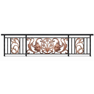 Zhejiang blanco escalera carril barandilla de <span class=keywords><strong>vinilo</strong></span> Durable terraza barandilla de acero inoxidable - Product Image 1