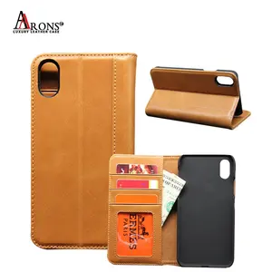 Легко установить и удалить чехол для iPhone оболочки Гуанчжоу кожаный бумажник заказанный мобильный телефон X XS