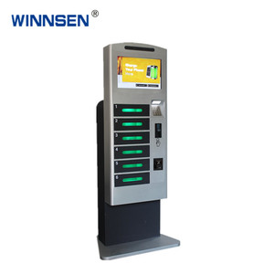 Cubierta de pie de piso de teléfono móvil de carga máquina expendedora con <span class=keywords><strong>pago</strong></span> en efectivo - Product Image 1