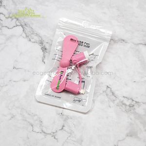 2026 En Çok Satan Telefon Parçaları Özel Logolu Mini USB 2'si 1 Arada Taşınabilir Cep Telefonu Usb Mini Soğutma Fanı Promosyon Ürünleri İçin - Product Image 6