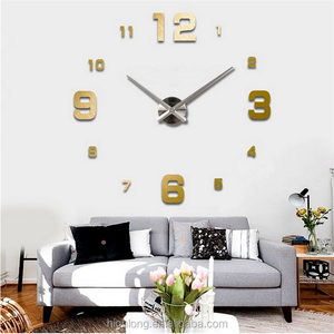 Commercio all'ingrosso prodotti per la casa decorativo domestico 24 ore di tempo digitale antico orologio <span class=keywords><strong>da</strong></span> <span class=keywords><strong>parete</strong></span> - Product Image 2
