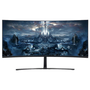 35 "К 2 к ПК светодио дный изогнутый СВЕТОДИОДНЫЙ игровой монитор Бесплатная синхронизация 1800р Безрамное 2560*1080 60 Гц - Product Image 2
