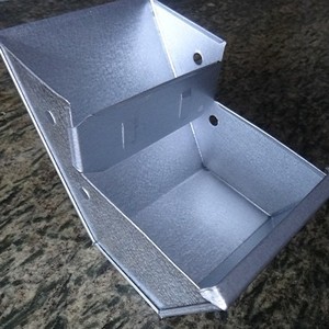 galvanized rabbit feeder