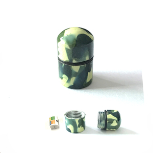 12*18mm logotipo personalizado geocache nano caché container - Product Image 1