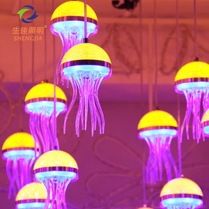 Wholesale SHENG JIA IP65 Waterproof LED <strong>Copper</strong> <strong>Wire</strong> <strong>Light</strong> Christmas Hotel Commercial Indoor Outdoor 3D Motif Jellyfish <strong>Lights</strong> - Product Image 4